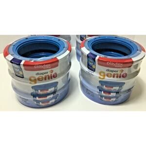 9 Pack Playtex Diaper Genie Refills NEW 2160 Diaper Capacity